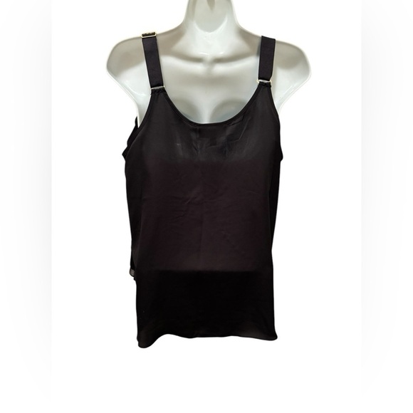 Torrid Ruffle Chiffon Tank W/Beading
Black Sz 16 Dressy Career Layering Top - Picture 4 of 6